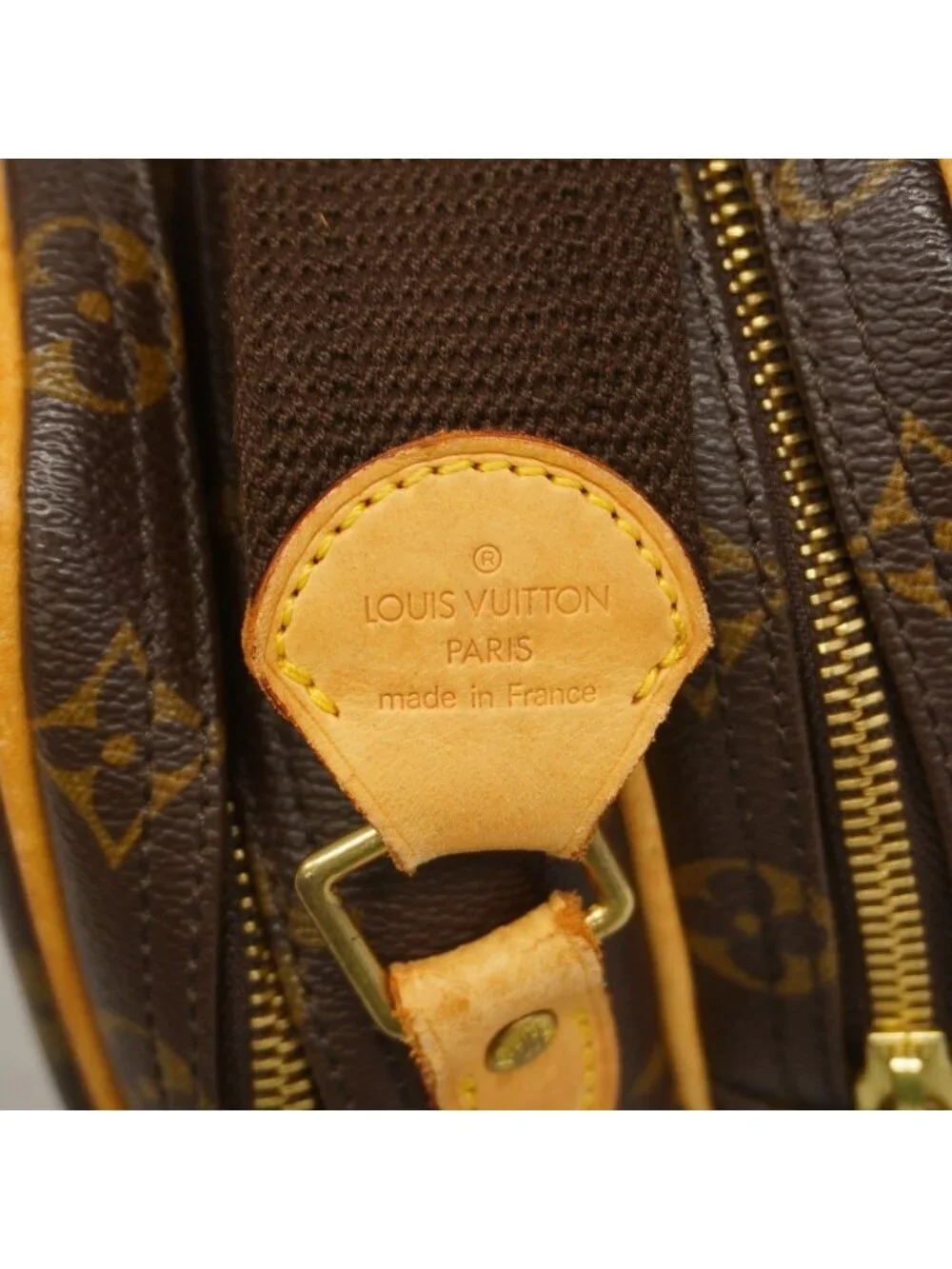 Louis Vuitton Shoulder Bag Monogram Reporter PM Brown
